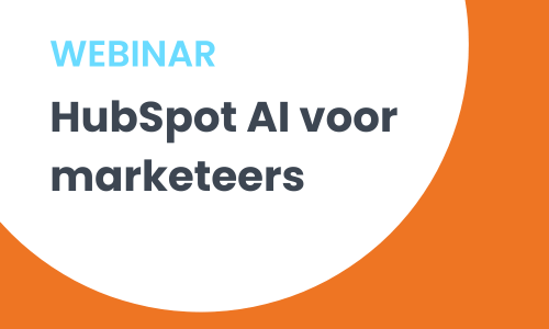 HubSpot AI voor marketeers - zonder datum