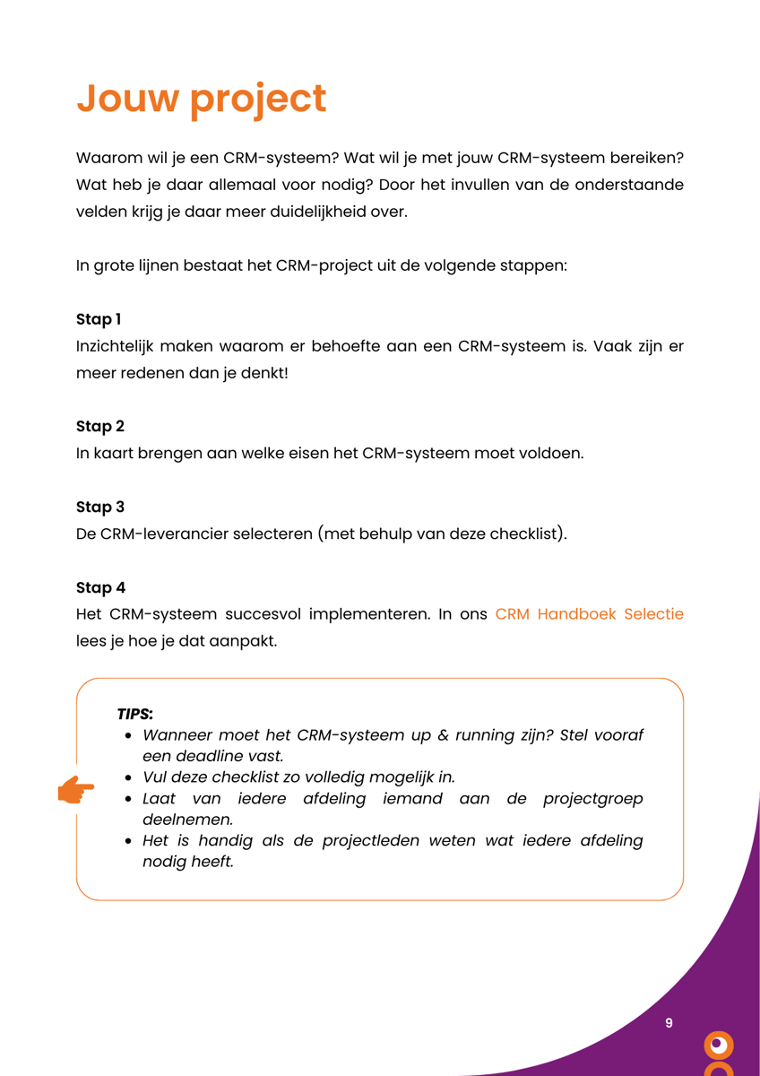 Jouw project
