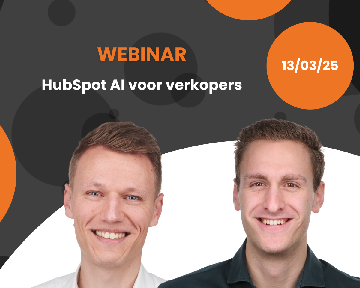 Webinar - HubSpot AI voor verkopers