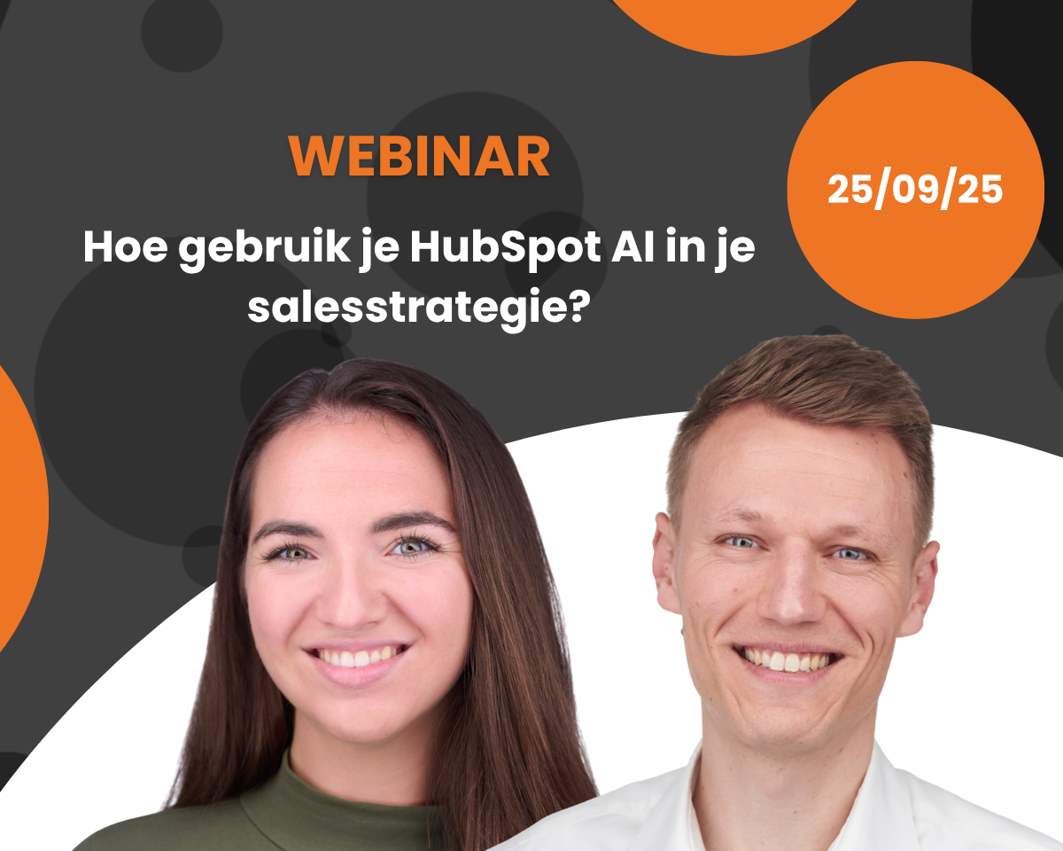Webinar - Hoe gebruik je HubSpot AI in je salesstrategie?