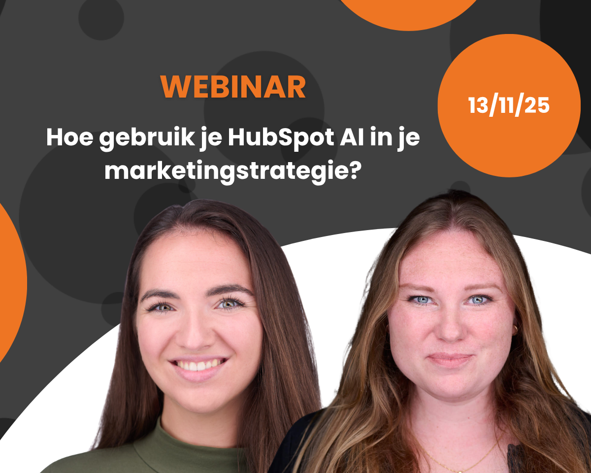 Webinar - Hoe gebruik je HubSpot AI in je marketingstrategie?