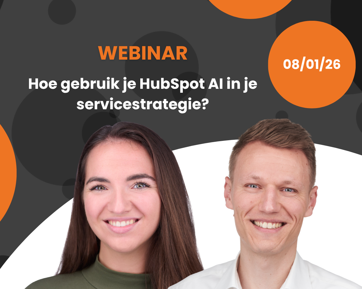 Webinar -  Hoe gebruik je HubSpot AI in je servicestrategie?