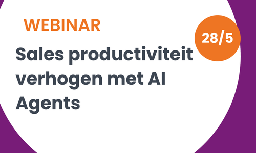 Webinar LP Sales productiviteit verhogen met AI Agents