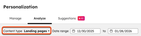 AI-aangedreven personalisatietool in HubSpot