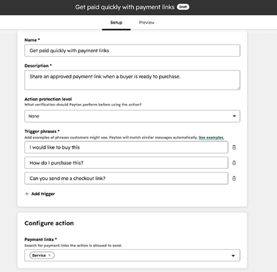 Betaallinks in de Customer Agent van HubSpot (1)