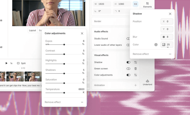 Brand Studio in Descript videosoftware