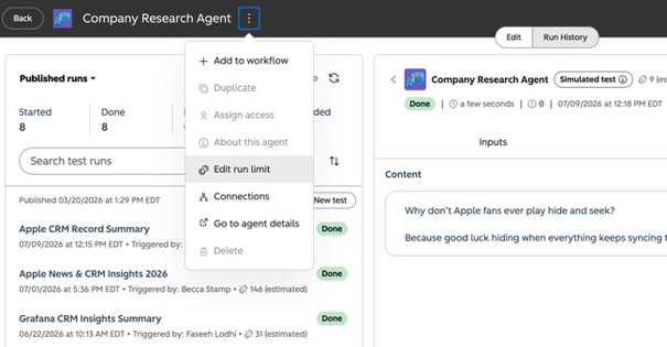 Creditlimiet voor AI Agent in HubSpot instellen