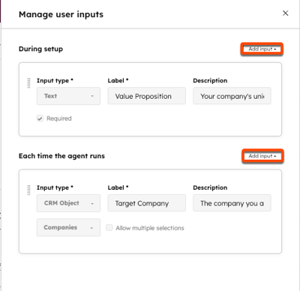 Cross-Sell & Upsell Agent van HubSpot configureren