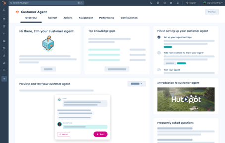 Customer Agent HubSpot
