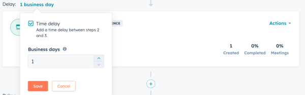 De timing van sales sequences in HubSpot instellen