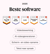 Descript beste software voor videobewerking