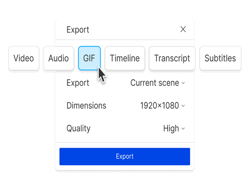 Descript videos exporteren naar HubSpot