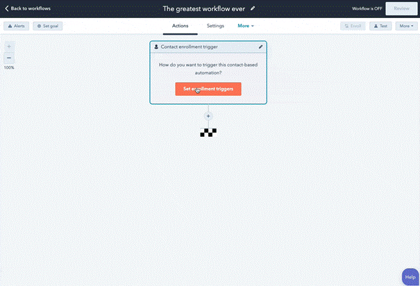 Een effectieve workflow in HubSpot maken