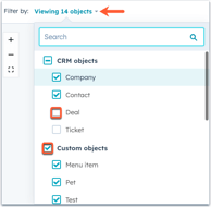 HubSpot Updates november 2023 - objecten