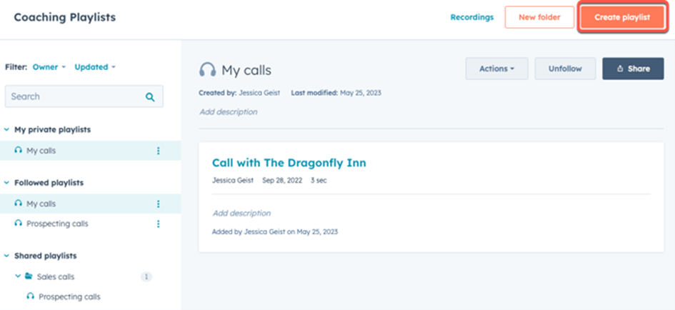 HubSpot updates juli 2023 - afspeellijsten (1)