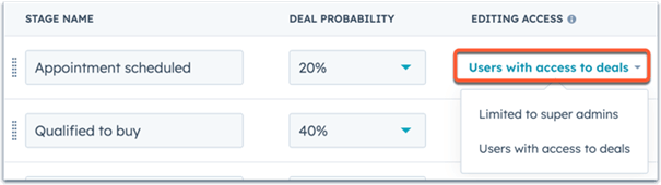 HubSpot updates juni 2023 - dealkansen bij dealfasen van dealpijplijnen