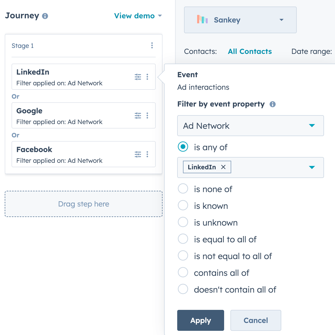 Klantreis Customer Journey Analytics grafiek 2