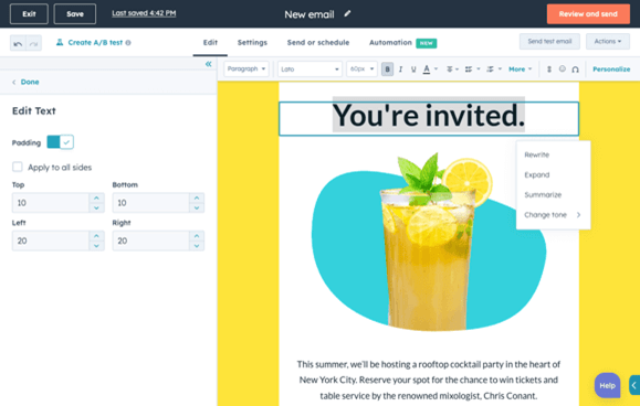 Kunstmatige Intelligentie software HubSpot - Content Assistant CTA.jpg