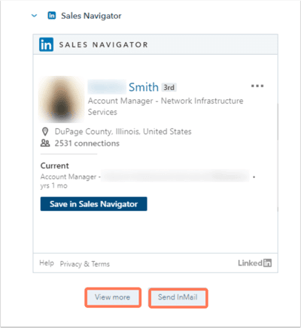 LinkedIn Sales Navigator contact opslaan
