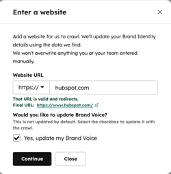 Maak je marketingcontent consistenter met je website en Brand Identity van HubSpot
