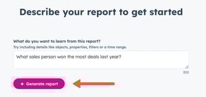 Marketingrapportages maken met HubSpot AI