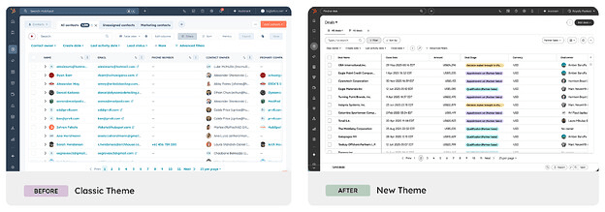 Nieuwe look en feel van je HubSpot-portaal