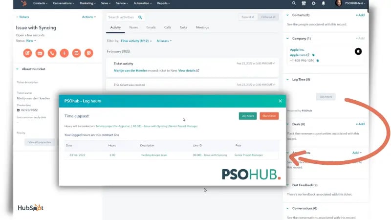 PSOhub integratie HubSpot