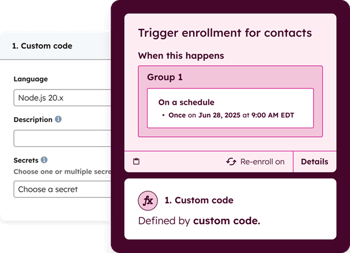 Programmeerbare automation in HubSpot