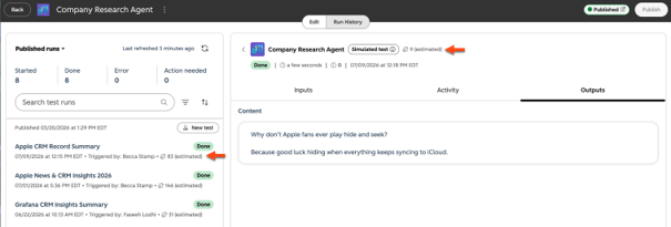 Simulated Test AI Agents in HubSpot