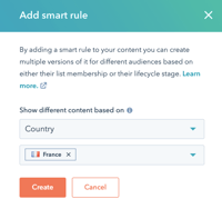 Smart Content aan toevoegen in HubSpot