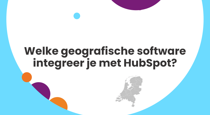 Welke geografische software integreer je met HubSpot
