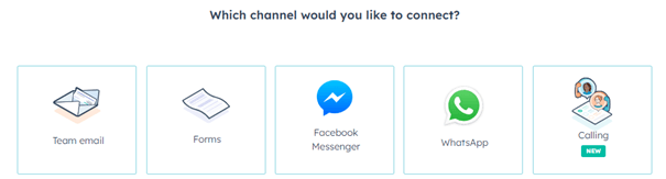 Welke kanalen koppel je aan de Conversations Inbox van HubSpot