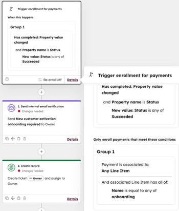 Workflows voor je commerciële proces met offertes facturen en betalingen in HubSpot
