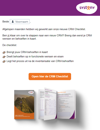 email marketing tip beperk de inhoud van je e-mails