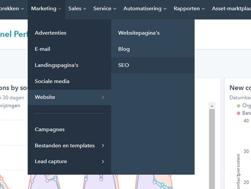 binnen de HubSpot marketing Hub maak je eenvoudig gebruik van de SEO-tool, beschikbaar voor Marketing Hub en CMS Hub professional en Enterprise.