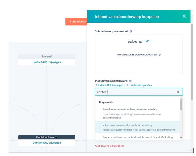 hubspot SEO topic tools