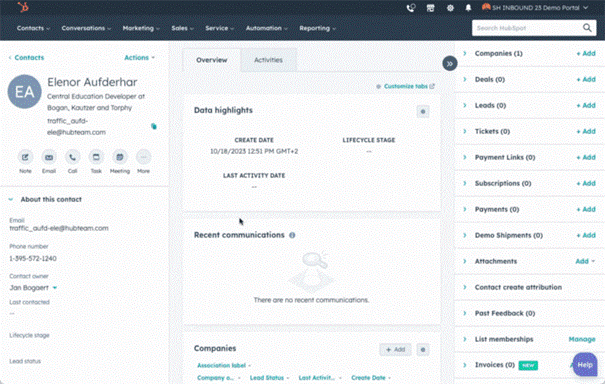 lead management met lead objecten in HubSpot