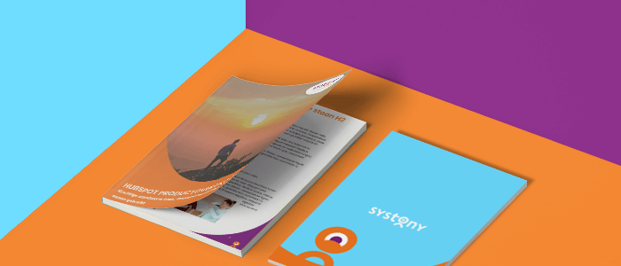 mock up productoverzicht - Hubspot Marketing Hub