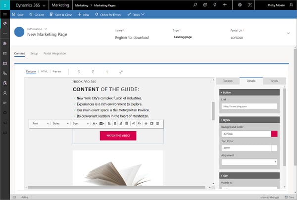 De mogelijkheden van Microsoft Dynamics 365 voor Marketing - zet marketingcampagnes op via verschillende kanalen. Is Microsoft Dynamics 365 voor Marketing iets voor jouw organisatie?