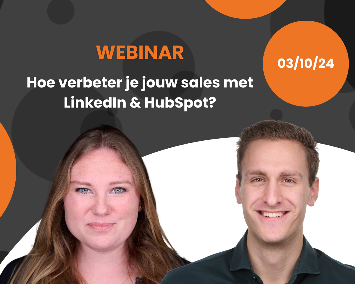 webinar-Hoe verbeter je jouw sales met LinkedIn & HubSpot?