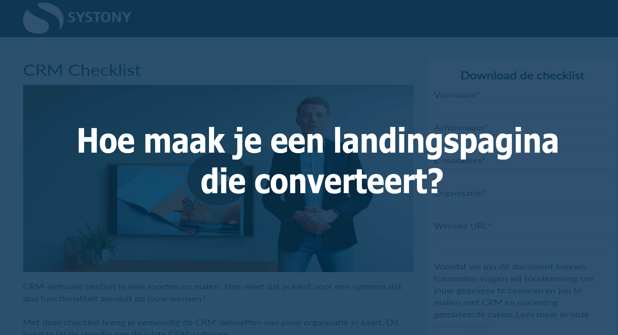 leads converteren met landinsgpagina's