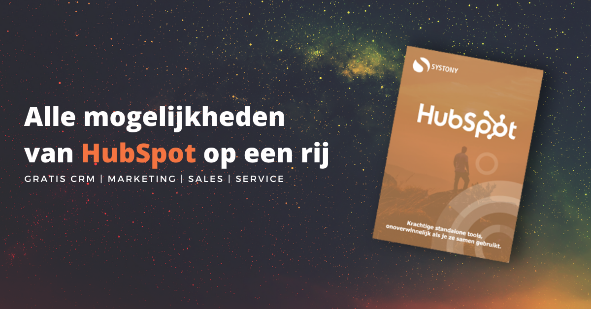 hubspot productoverzicht 