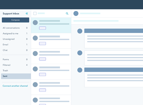 HubSpot Update 2020 - Berichtenbox