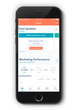 De HubSpot mobiele app