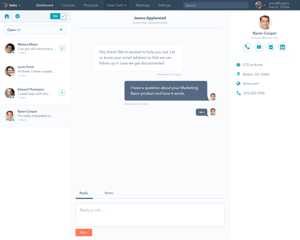 HubSpot Meetings