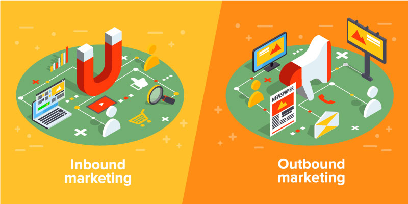 Wat is inbound marketing en wat is outbound marketing? In dit blogartikel vergelijken we deze twee marketingmethodes en lees je hoe je Inbound marketing of outbound marketing het beste inzet.