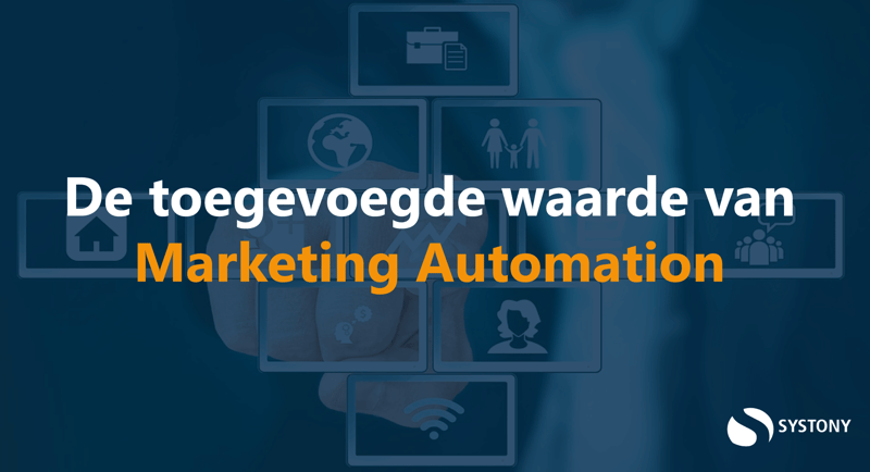 Marketing automation biedt veel voordelen voor een bedrijf. Marketing automation verbeterd marketingprocessen en laat bedrijven effectiever werken!