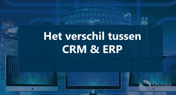 het verschil tussen CRM en ERP software. CRM en ERP komen overeen maar er zijn toch verschillen. Wat is het verschil tussen ERP CRM?