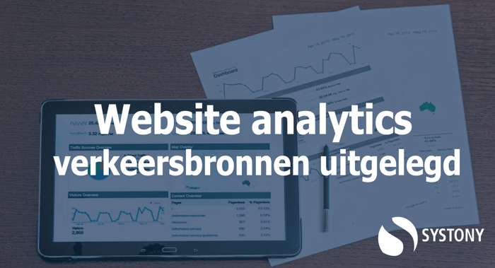 website analytics - uitleg verkeersbronnen en hoe je dit toepast binnen de marketing. 