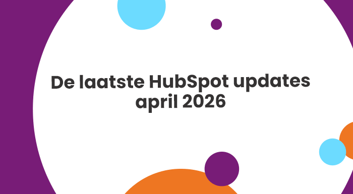 HubSpot updates  april 2026